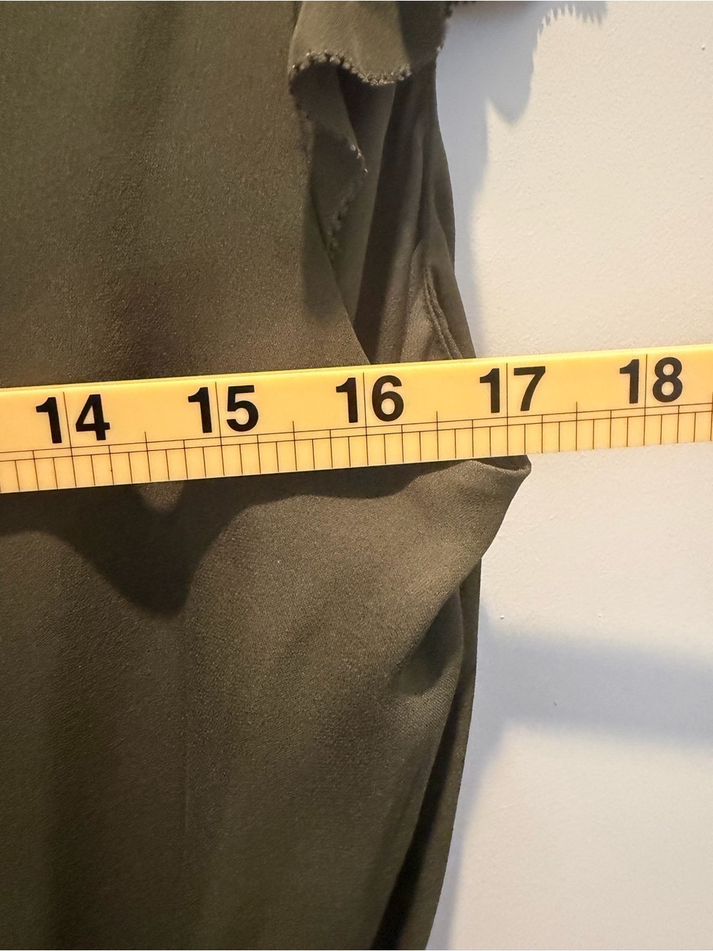 Parker Tangia 100% Silk Sleeveless Ruffle Dress Size 4 Moss Olive Green NWT $298 - Picture 7 of 7